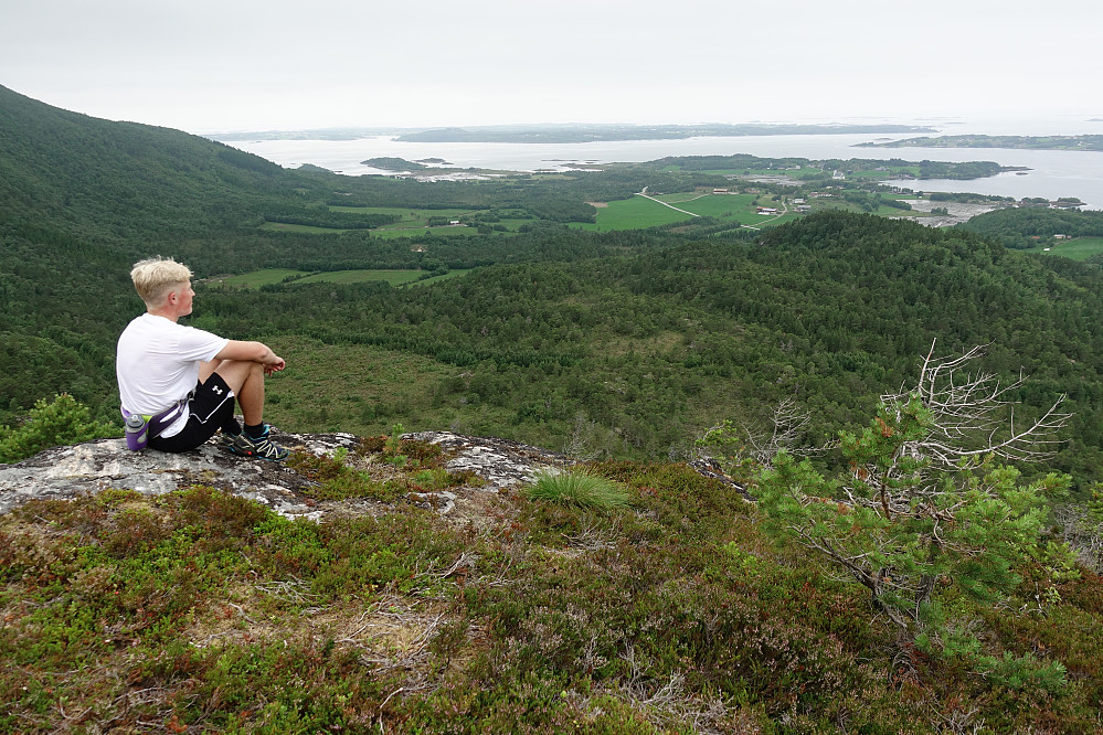 Einhaugen, Pf 15m men med god utsikt.