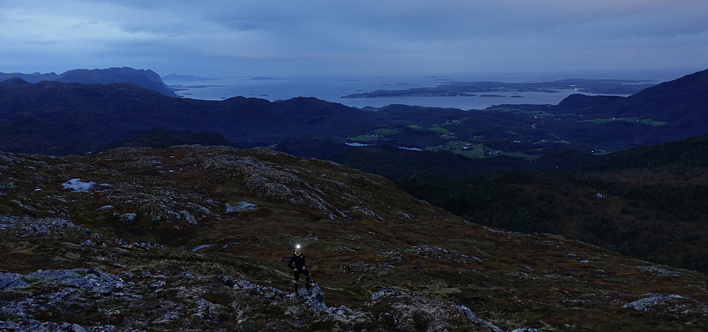 Fra Seterfjellet retning nordvest.