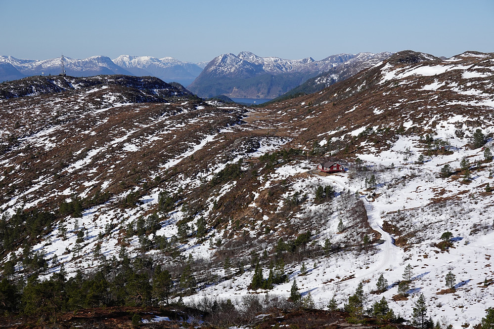 Fra den berømte Moldeheia SV-1 retning vestover.
