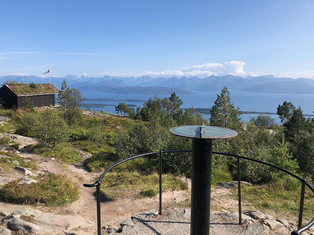 Må alltid sjekke pilens retning på Varden. Denne gangen rett mot Prosten.