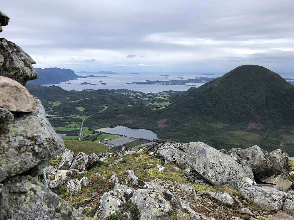 Fra Valltua mot neste topp.