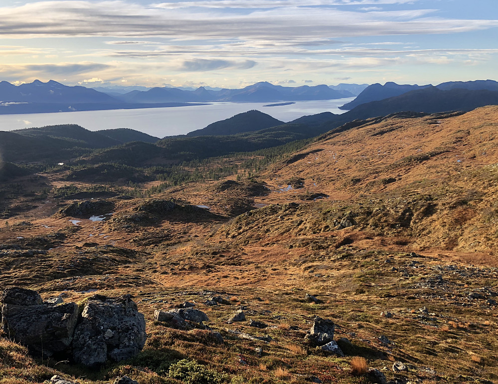 Fra Audunsheia retning Arsdalen.