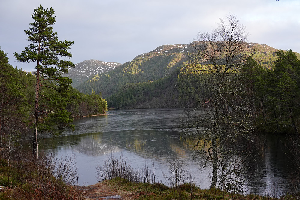 Langvatnet.
