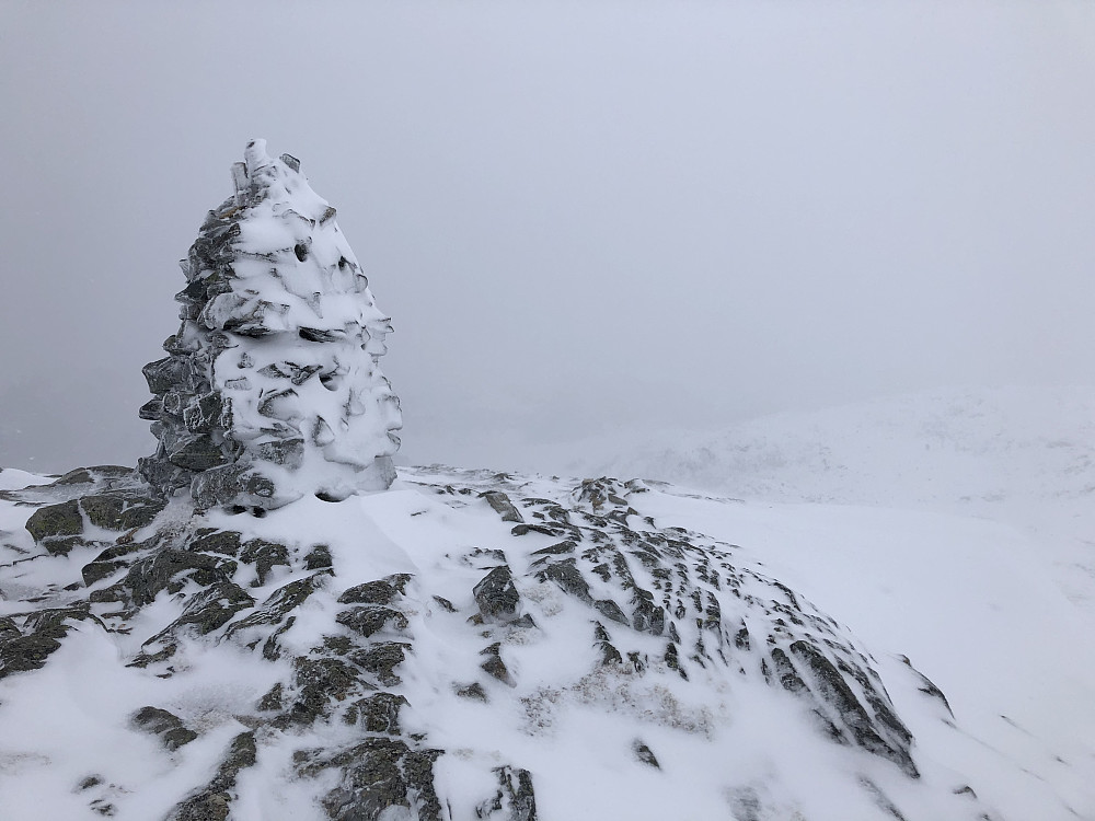 Middagsfjellet i middels sikt.