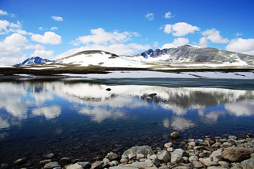 Snøhetta sett fra Snøheim