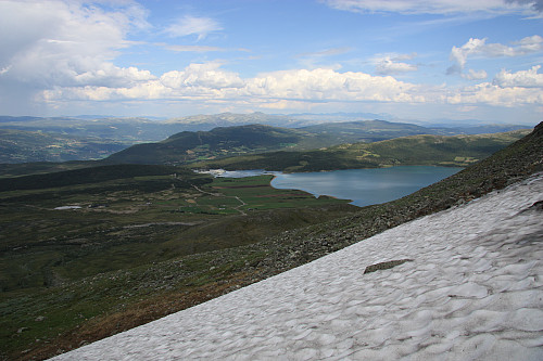 Fra Tessfjellet mot Nordsetre og Tesse