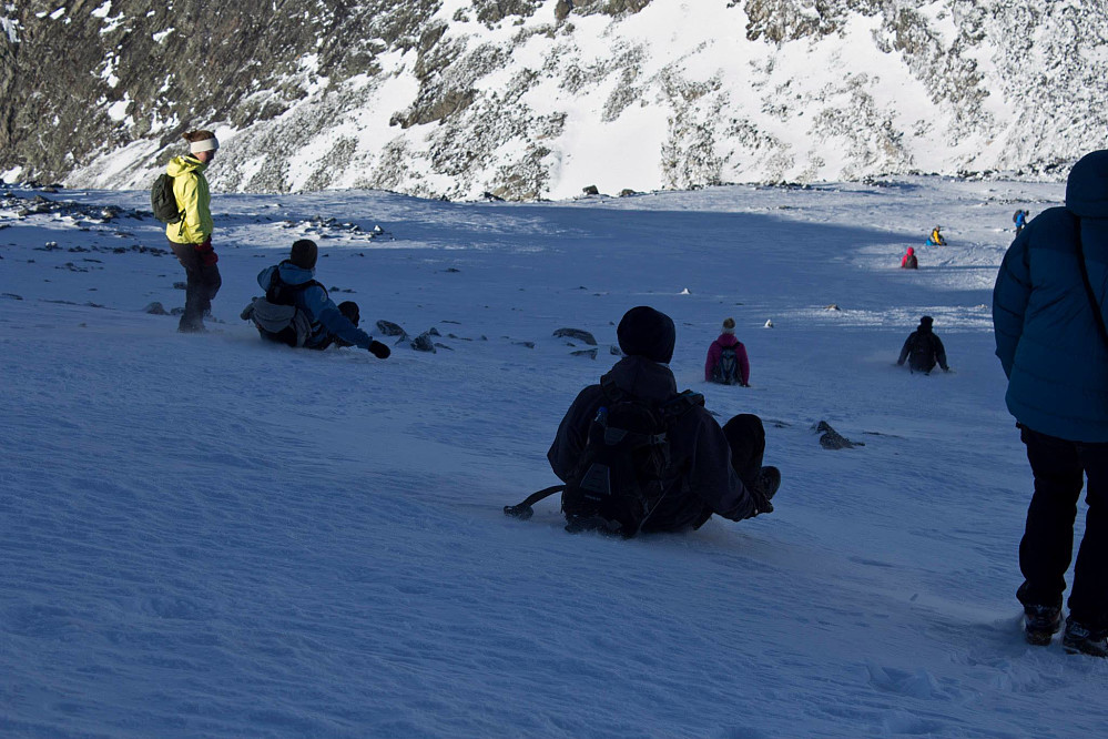 Uten ski tar man baken fatt