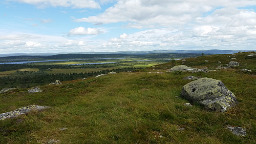 Fra Høgfjellet mot Melsjøen