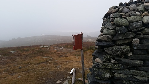 Grått på Hærfjellet i dag