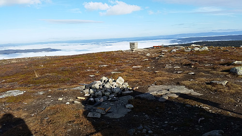 Over skyene på Hærfjellet