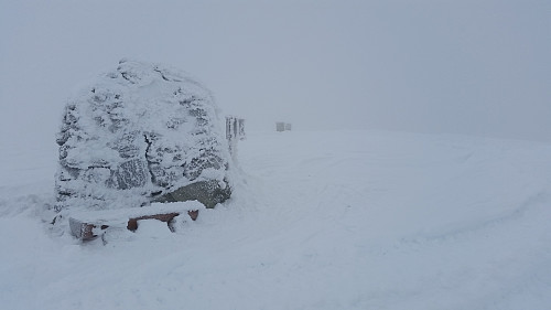 Tett tåke på Hærfjellet