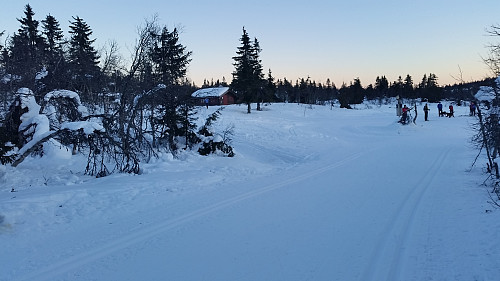 Ved Midtfjellhytta