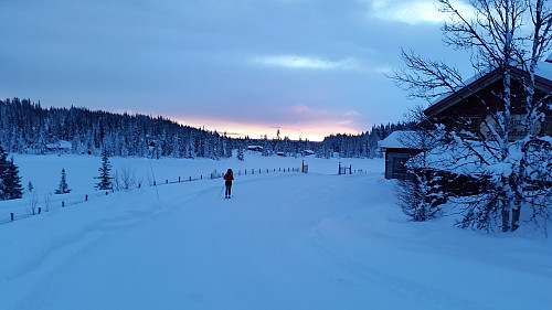 I løypa