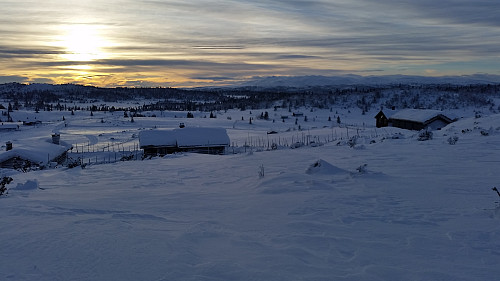 Stemningsfullt på Nysetra i dag