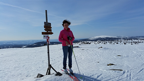 Marianne på Lunkefjell