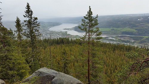 ved utsiktspunktet på Balbergkampen