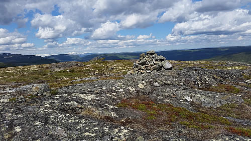 På Trona, utsikt mot Rondane 