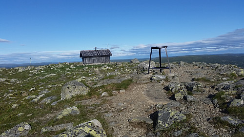 Fra Slåsæterfjellet mot Nevelfjell