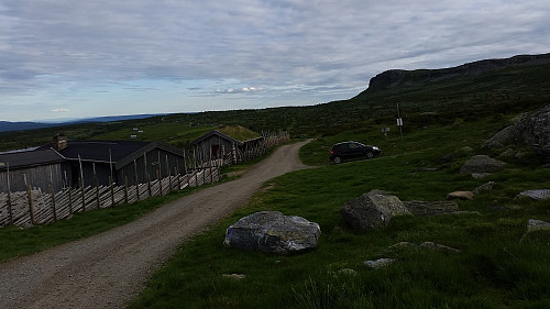 Tilbake ved bilen ved Gamledalssetra
