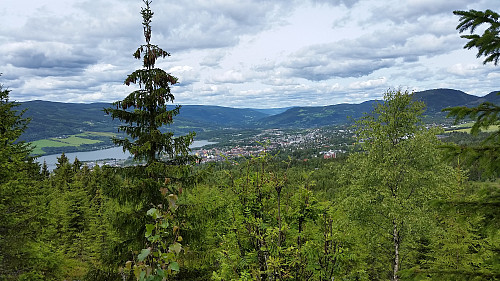 Utsikt over Lillehammer