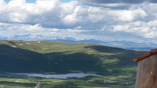 Utsikt mot Rondane og Sølnkletten