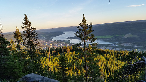 På utsiktspunktet