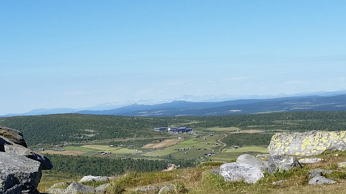 På Nevelfjell, mot Pellestova og Rondane