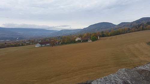 Utsikt ved Lysgårdsbakken
