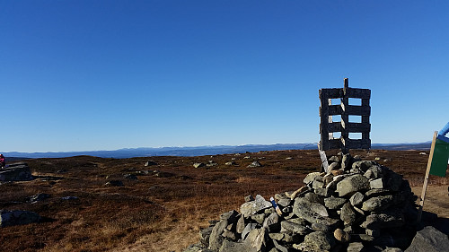 På toppen av Hitfjellet