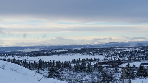 Utsikt mot Gausdalsfjell