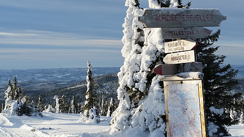 Nordseterfjellet løypekryss