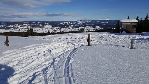 På Kinna, utsikt mot Hafjell