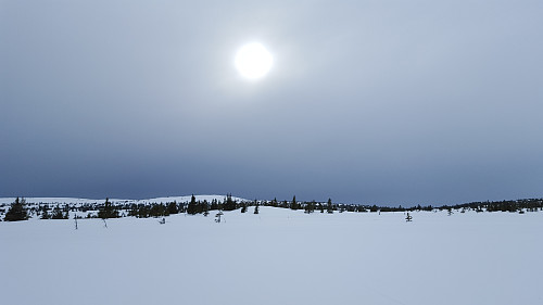Sol over Lunkefjell