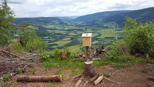 Utsikt over Østre Gausdal