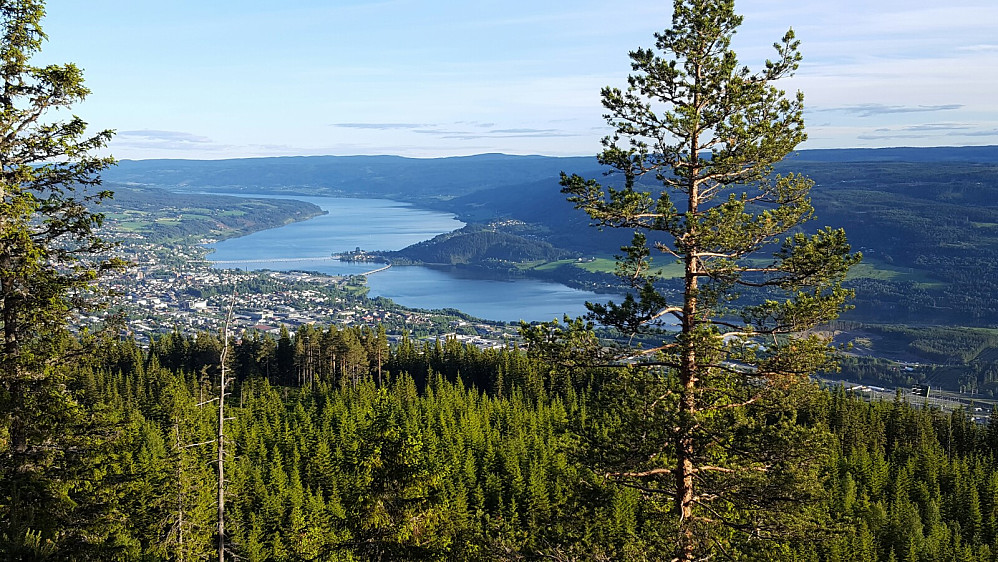 På utsiktspunktet