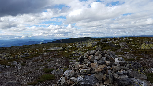 På Slåsæterfjellet, mot Hafjell