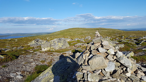 På Slåsæterfjellet, mot Nevelfjell
