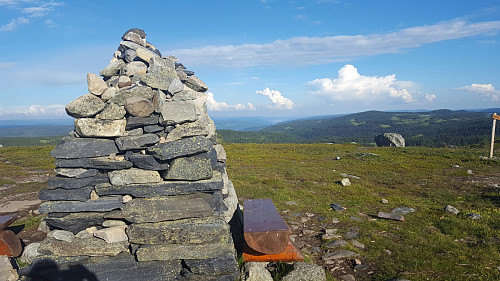 Utsikt på Hærfjellet