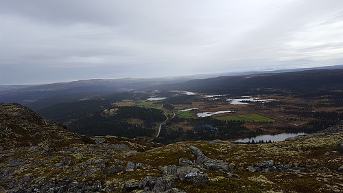 Utsikt mot Gullhaugen