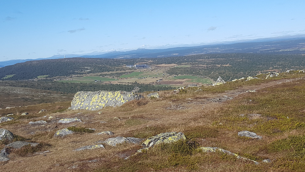 Pellestova med Hafjell, Djupdalskampen og Svangkampen med Rondane bak