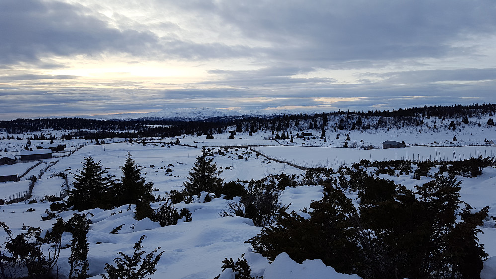 Utsikt mot Nysetra og Synnfjellet