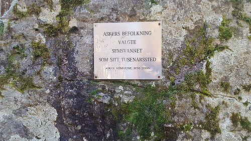 Askers tusenårssted: Semsvannet