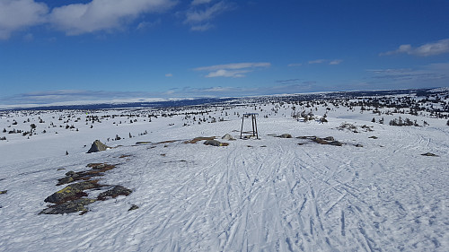 Utsikten på Sjusjøfjellet