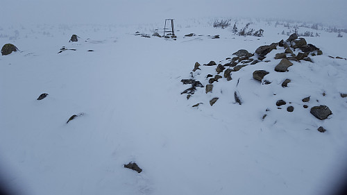 Ved sikteskiva på Sjusjøfjellet