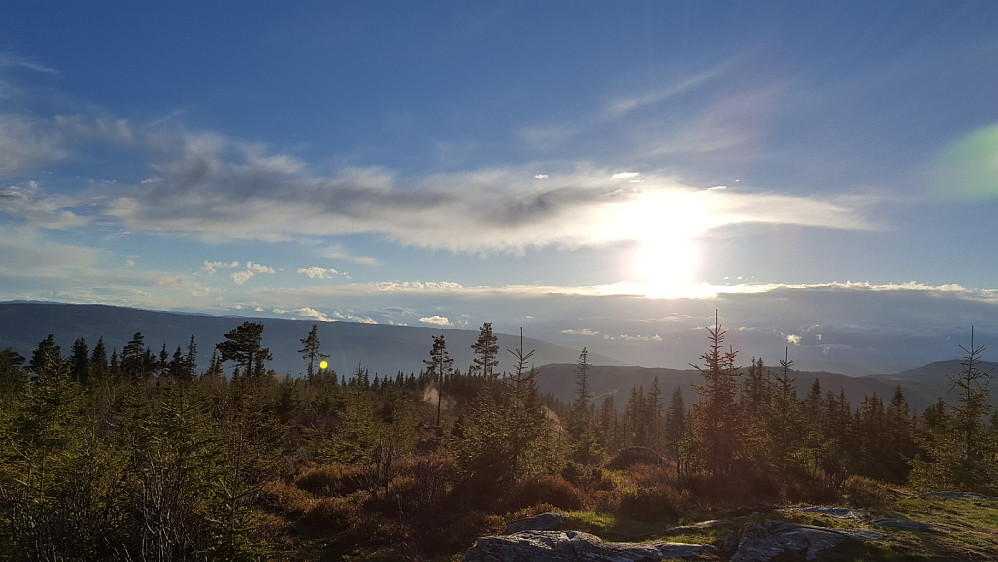 På toppen