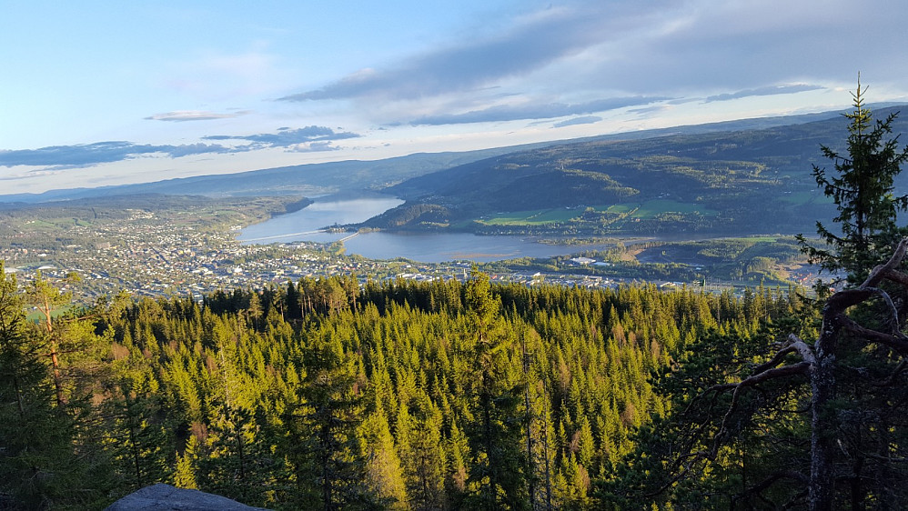 På utsiktspunktet