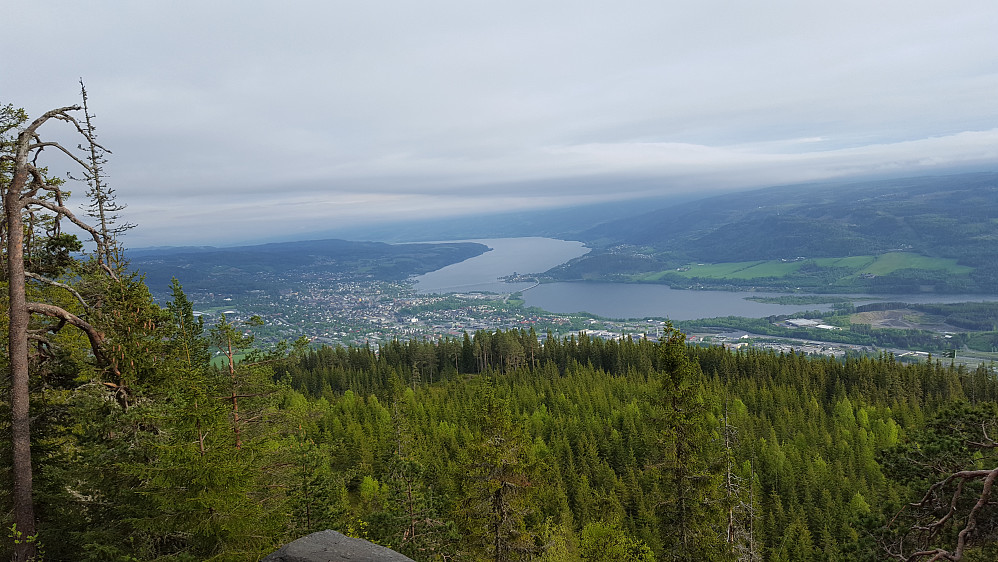 Utsiktspunkt nedenfor Balbergkampen