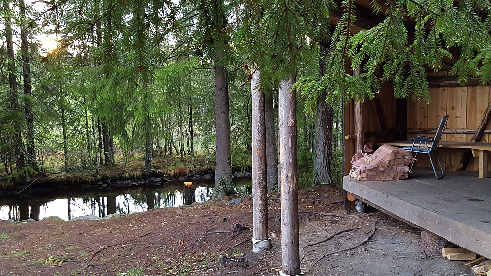 Gapahuken ved Krokbua