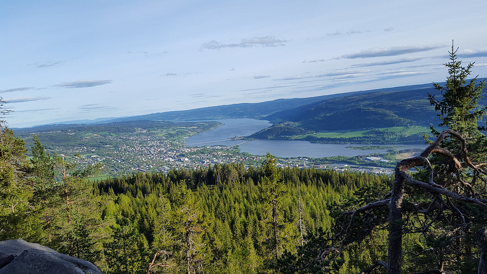 På utsiktspunktet