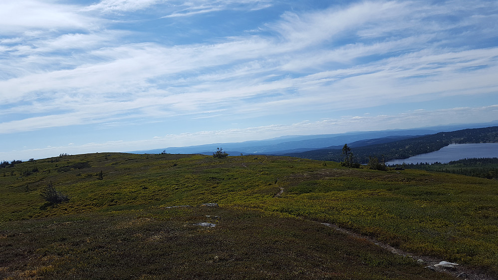 Fra det andre toppunktet på Sollifjellet